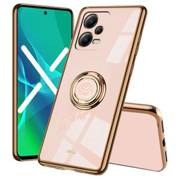 Калъфи за POCO X5 Pro 5G, Electro Ring, розов rose gold