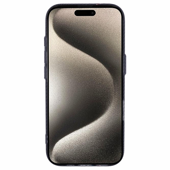 Калъфът за iPhone 15 Pro, Carbon Fiber MagSafe, черен