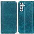 Калъфи за Samsung Galaxy S24, Wallet Litchi Leather, зелен