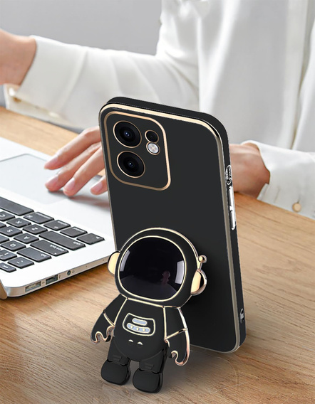 Калъфи за Oppo Reno 13F / Oppo Reno 13FS, Astronaut, черен