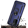 брониран калъф за OPPO A54 5G/A74 5G/A93 5G, Nox Case Ring, син