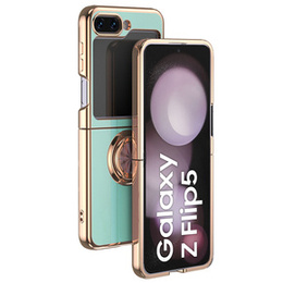 Калъфи за Samsung Galaxy Z Flip 5 5G, Electro Ring, ментов