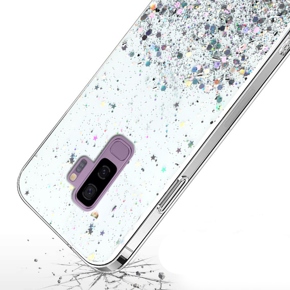 Калъфи за Samsung Galaxy S9+ Plus, Glittery, прозрачен