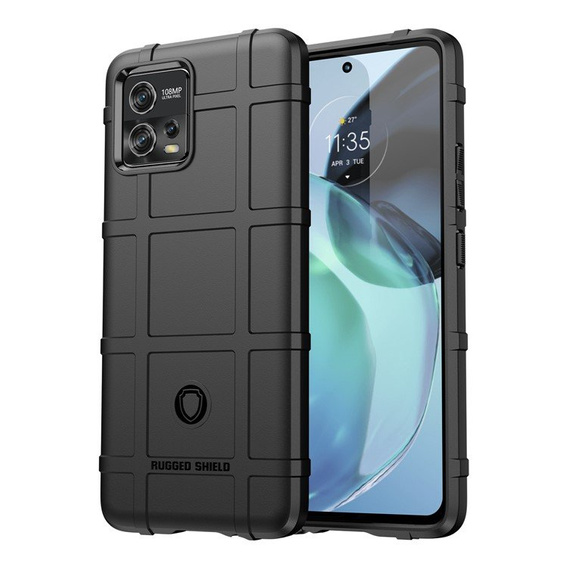 Калъфи за Motorola Moto G72 4G, Rugged Shield, черен