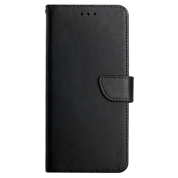 Калъф с капак за Samsung Galaxy A25 5G, Split Leather Wallet, черен