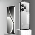 Калъф за Realme GT 6 / 6T, Frame Case, сребърен