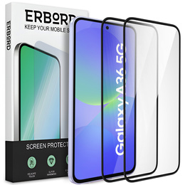 2x керамично хибридно стъкло ERBORD за Samsung Galaxy A36 5G