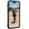 Калъфи Urban Armor Gear за iPhone 15 Pro, Pathfinder MagSafe Geo Camo, сив