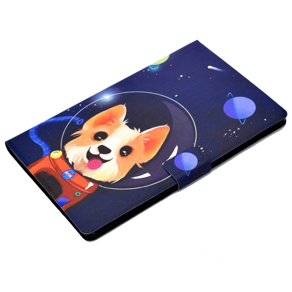 Калъфи за Lenovo Tab M10 Plus 10.6 Gen 3 125F/128F, Stand Case Card Slot, astronaut dog