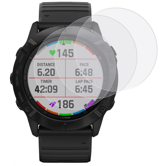 3x ERBORD Хидрогел фолио за Garmin Fenix 6X/6X Pro