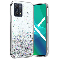 Калъфи за Realme 9 Pro+ Plus / Realme 9 4G, Glittery, прозрачен