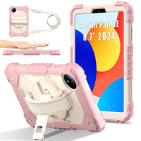 Детски калъф за Xiaomi Redmi Pad SE 8.7", брониран, розов