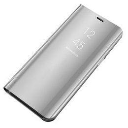 Калъфи за Samsung Galaxy A51 5G, Clear View, сребърен