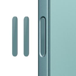 2x NORTHJO Стъклен бутон за управление на камерата за iPhone 16 / 16 Plus / 16 Pro / 16 Pro Max, зелен