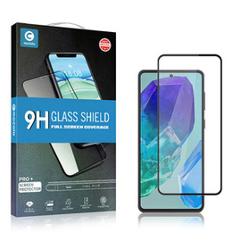Mocolo Full Glue закалено стъкло за Samsung Galaxy M55 5G, черна рамка