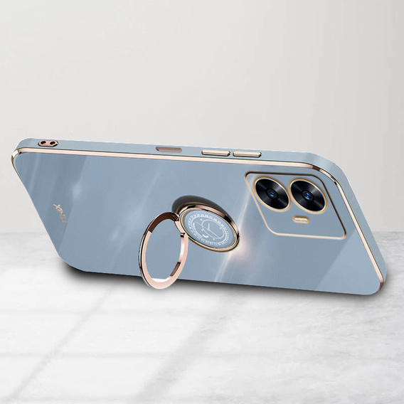 Калъфи за Realme C55, Electro Ring, син
