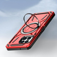 Калъф за T Phone 2 Pro 5G, Heavy Duty Ring, червен