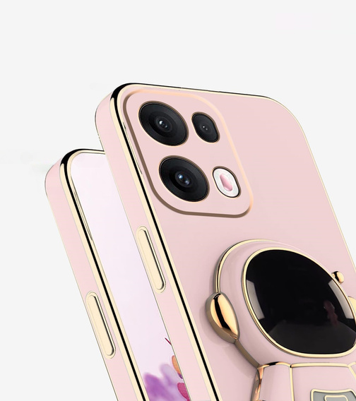 Калъфи за Oppo Reno 13 Pro, Astronaut, розов