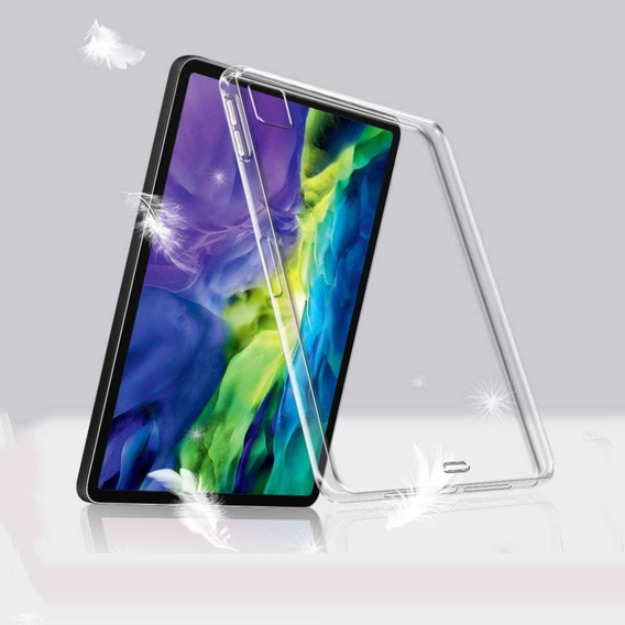 Калъф за iPad Pro 12.9 2022 / 2021 / 2020 / 2018, силикон, прозрачен