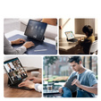 Калъф с клавиатура за Apple iPad Pro 13" 7th gen 2024, Dux Ducis MK Series, черен