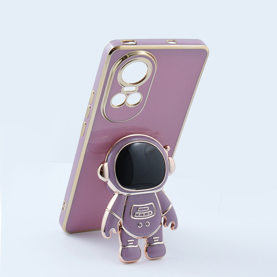 Калъфи за Oppo Reno 10 / 10 Pro, Astronaut, лилав