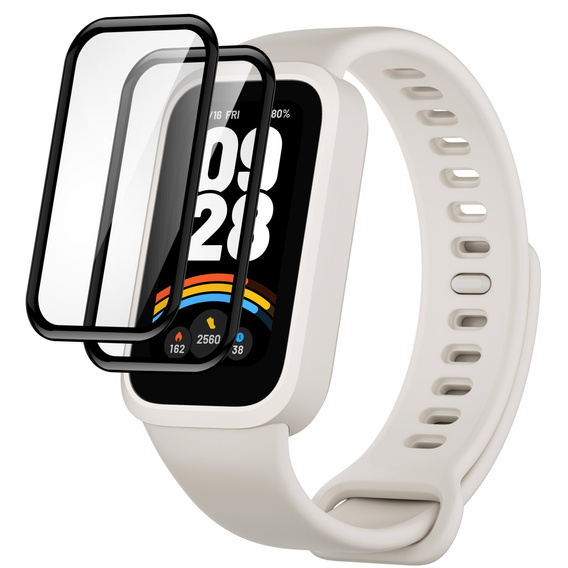 2x ERBORD хибридно стъкло за Xiaomi Smart Band 9 Active