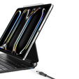 Калъф с клавиатура за Apple iPad Pro 13" 7th gen 2024, Dux Ducis MK Series, черен