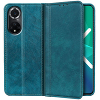 Калъфи за Huawei Nova 9, Wallet Litchi Leather, зелен