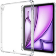 Калъф за iPad Air 13" 2025/2024 (7/6 gen.), силикон, прозрачен