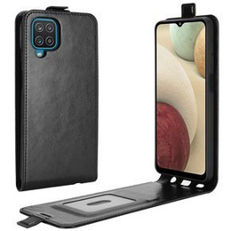 Калъф с капак за Samsung Galaxy A12 / M12 / A12 2021, Flip, черен