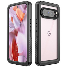 Водоустойчивият калъф IP68 за Google Pixel 9 Pro, Redpepper, черен