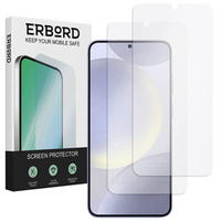 2x Закалено стъкло за Samsung Galaxy S24/S25, ERBORD 9H Hard Glass на екрана