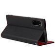 Кожен калъф за Samsung Galaxy S20, ERBORD Grain Leather, черен