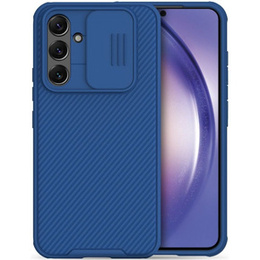 Калъф за Samsung Galaxy A54 5G, брониран Nillkin, CamShield Pro, син