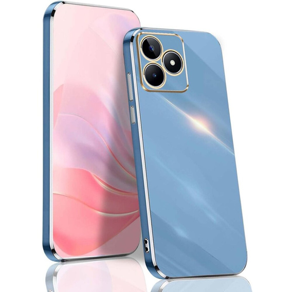 Калъф за Realme Note 50, Glamour CamShield, син