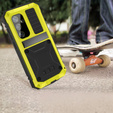 Брониран калъф за Samsung Galaxy S25+ Plus, R-JUST, жълт