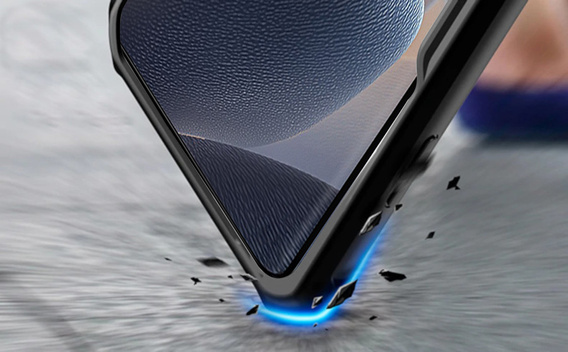 Калъфи за Motorola Edge 60 / 60 Fusion, AntiDrop Hybrid, черен