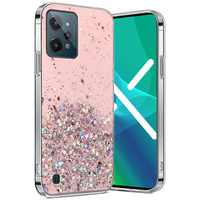 Калъфи за Realme C31, Glittery, розов