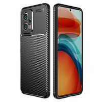 Калъфи за Xiaomi Poco X4 GT 5G, Carbon Gel, черен