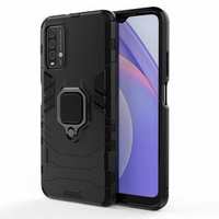 Калъфи за Xiaomi Redmi 9T / Poco M3, Kickstand Ring, черен