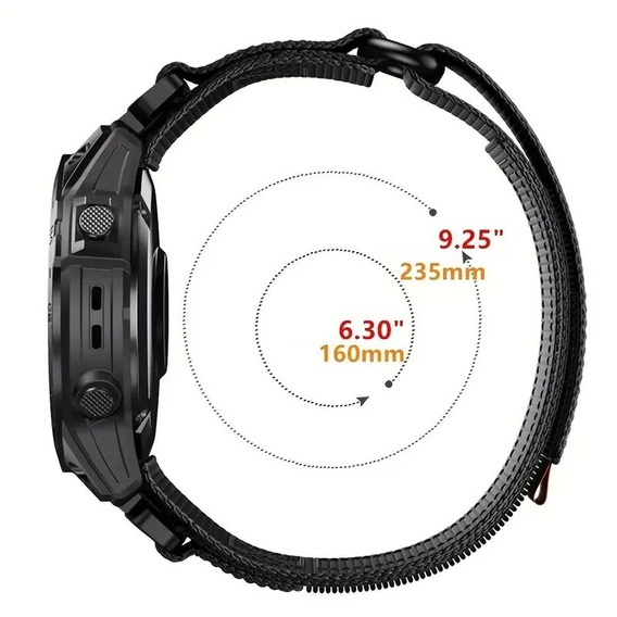 Найлонова каишка Quickfit за Garmin Fenix 5X/6X/6X PRO/7X