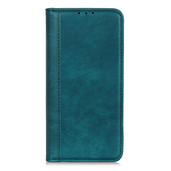 Калъфи за Samsung Galaxy S25 Ultra, Wallet Litchi Leather, зелен