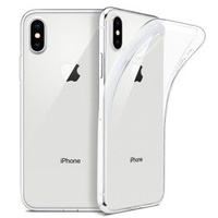 тънък калъф за iPhone X/XS, Slim, прозрачен