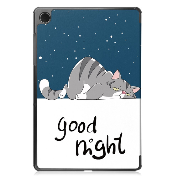 Калъф за Samsung Galaxy Tab A9, Smartcase, sleeping cat