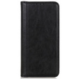 Калъфи за Samsung Galaxy S24, Wallet Litchi Leather, черен