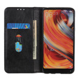 Калъфи за Samsung Galaxy A35 5G, Wallet Litchi Leather, черен