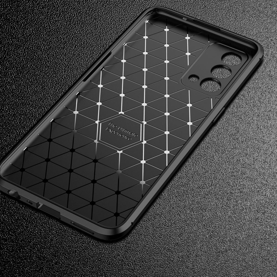 Калъфи за Realme GT Master Edition, Carbon Gel, черен