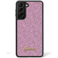 Калъфи GUESS за Galaxy S24 Ultra, Glitter Script Hardcase, лилав