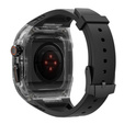 Силиконова каишка с калъф за Apple Watch 1/2/3/4/5/6/7/8/9/10/SE/Ultra/Ultra 2 42/44/45/49MM