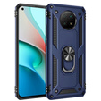 брониран калъф за Xiaomi Redmi Note 9T 5G, Nox Case Ring, син